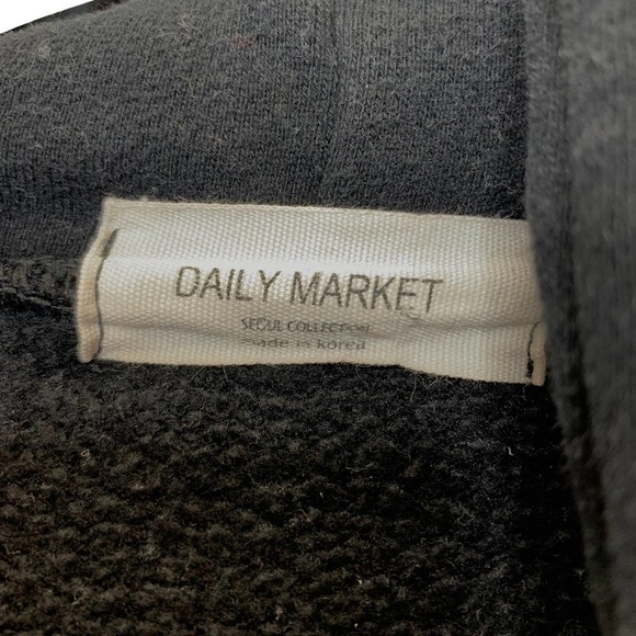 Daily Market Supreme Simpsons Graphic Black Hoodie SZ M - Picture 2 of 5